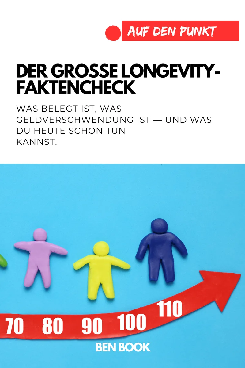 Cover: Der große Longevity-Faktencheck