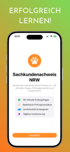 Sachkunde Hund NRW App auf den Punkt