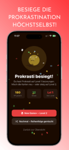 Prokrasti App aufdenpunkt.info Benjamin Koch Gesundheit Prokrastination Aufschieberitis