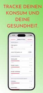 Alkohol Tracker App aufdenpunkt Benjamin koch